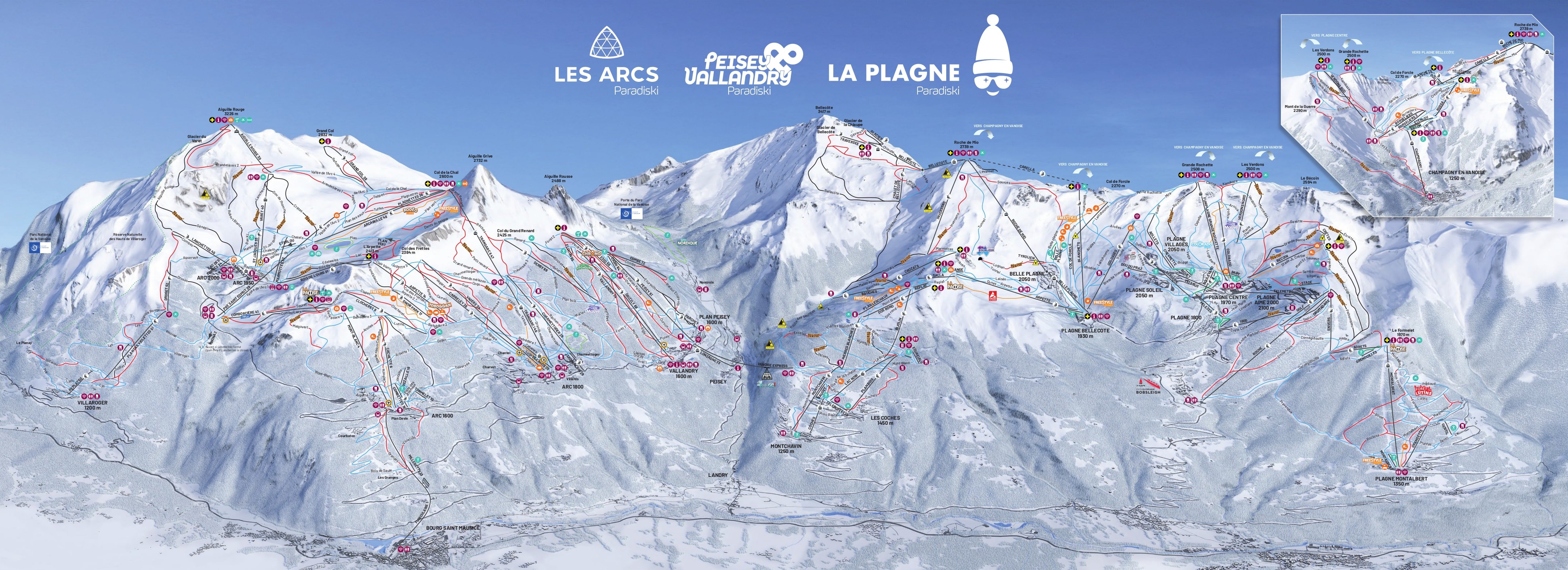 mapa-tras-narciarskich-paradiski-les-arcs-la-plagne