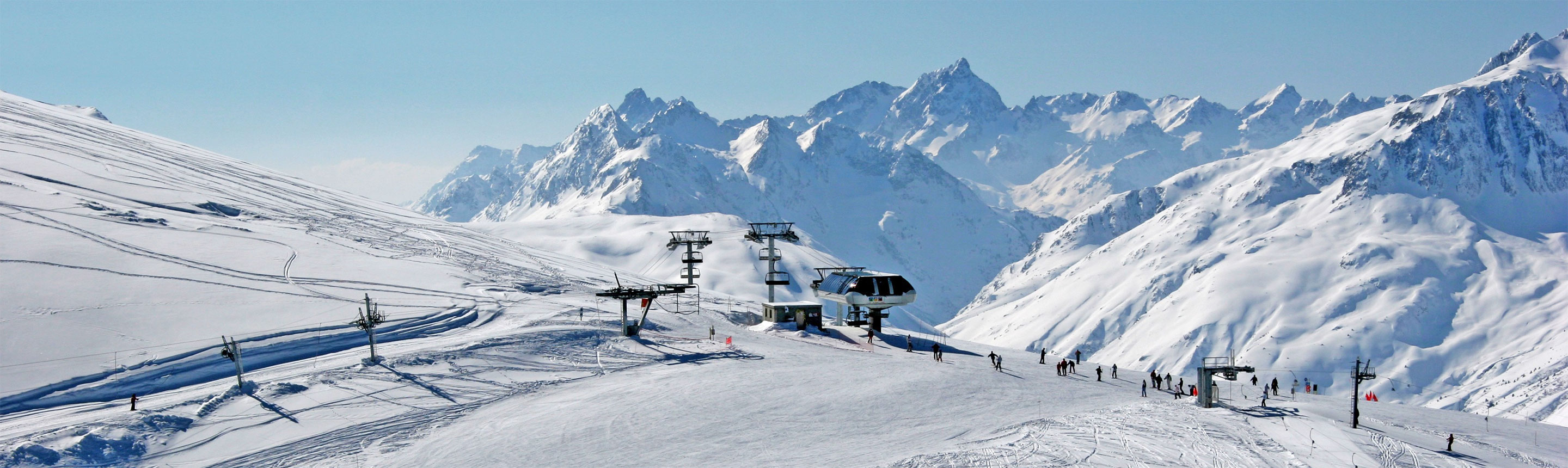ośrodek narciarski w Le Corbier